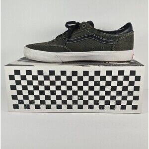 VANS Gilbert Crockett Men’s Old Skool Green Black Low Top Shoe Sneaker Size 11